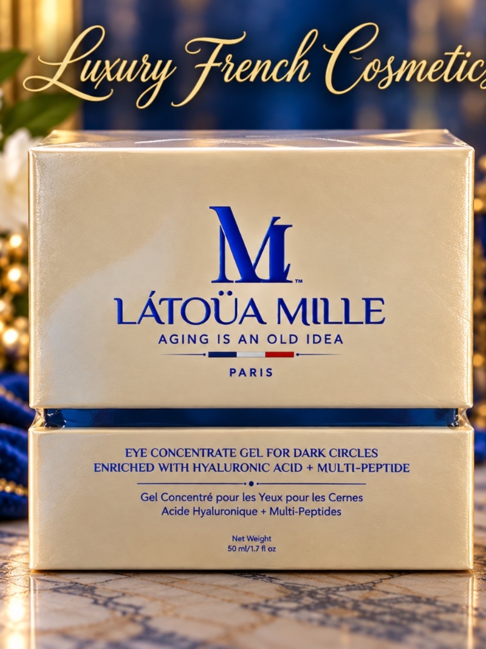 Latoua Mille Eye Concentrate Gel for Dark Circles, 50ml/1.7fl oz, MSRP $1200